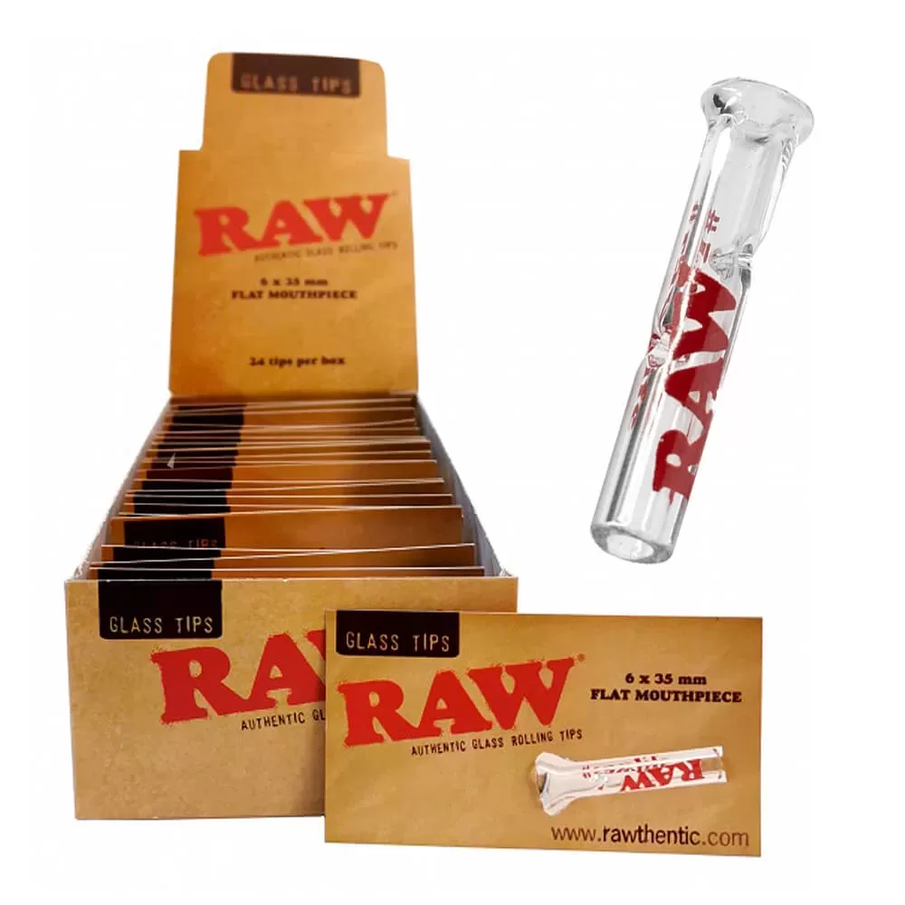 wholesale-raw-round-mouthpiece RAW | FILTRO IN VETRO - FLAT - acquista online su Hemport