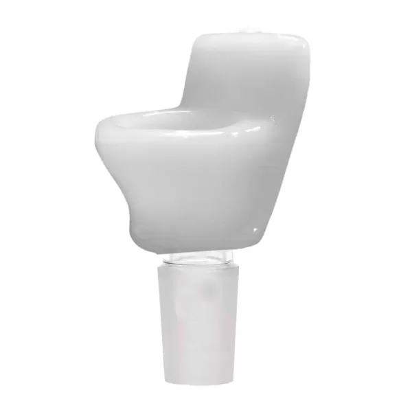 BRACIERE TOILET WC WHITE GLASS 14mm