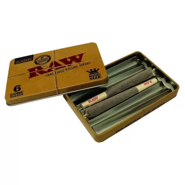 RAW - ASTUCCIO IN METALLO 6 CONI