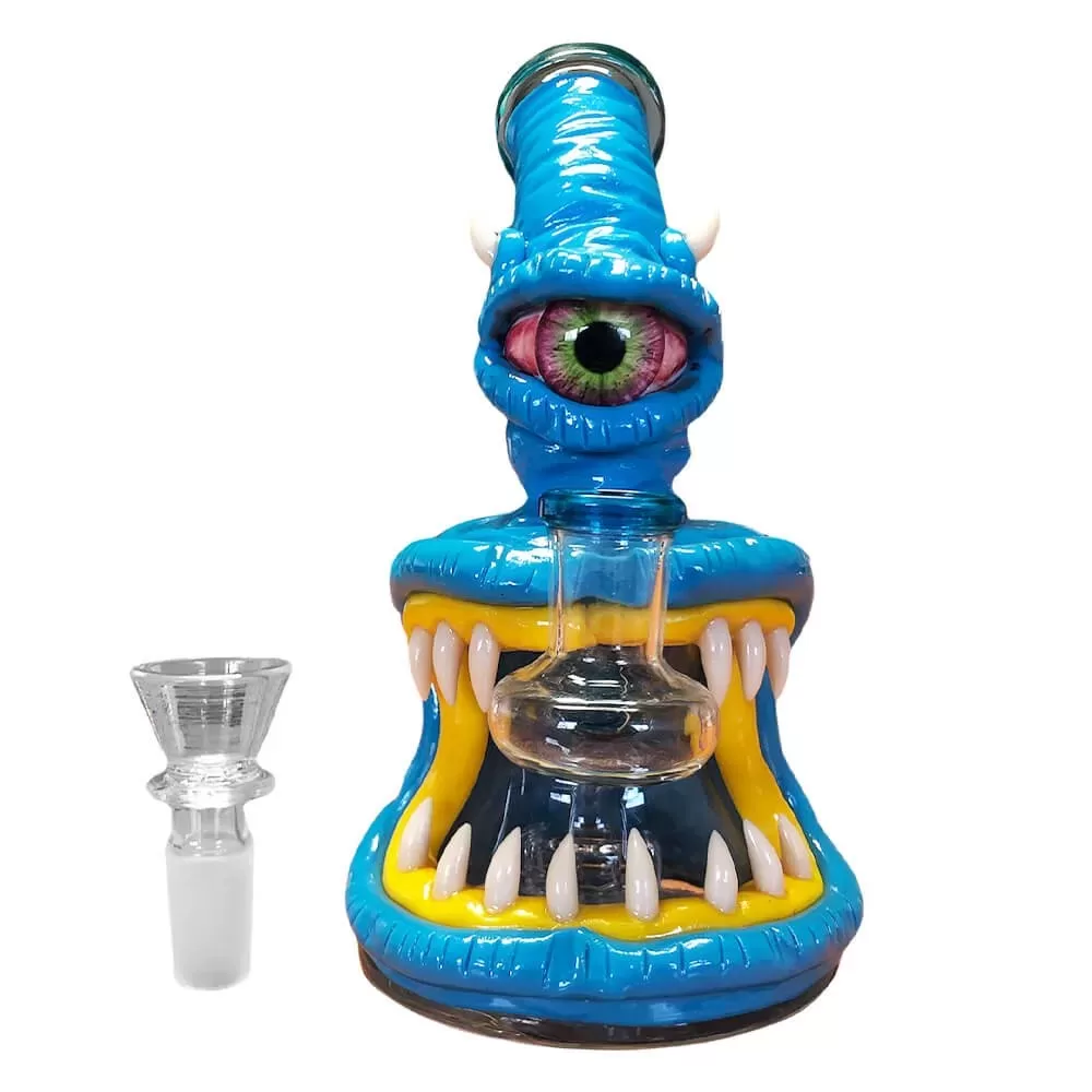 BONG - MONSTER GLASS-CLAY 16 CM - acquista online su Hemport