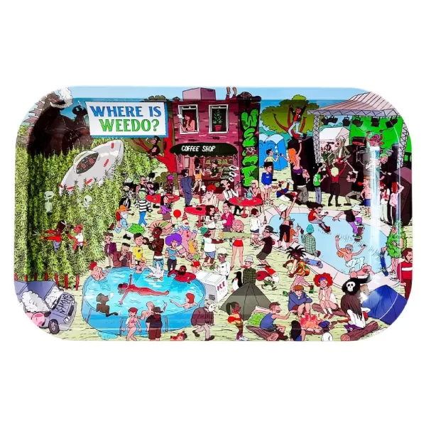 VASSOIO WHERE IS WEEDO? 17x28cm