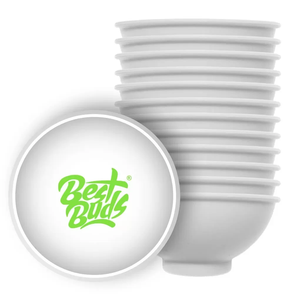 MISTIERA IN SILICONE - BEST BUDS - BIANCO/VERDE - acquista online su Hemport