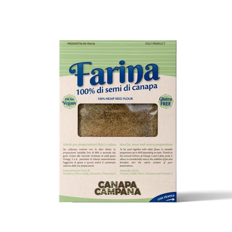 farina di canapa