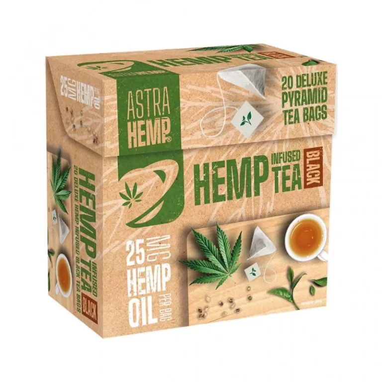 TE' NERO CON INFUSO DI CANAPA