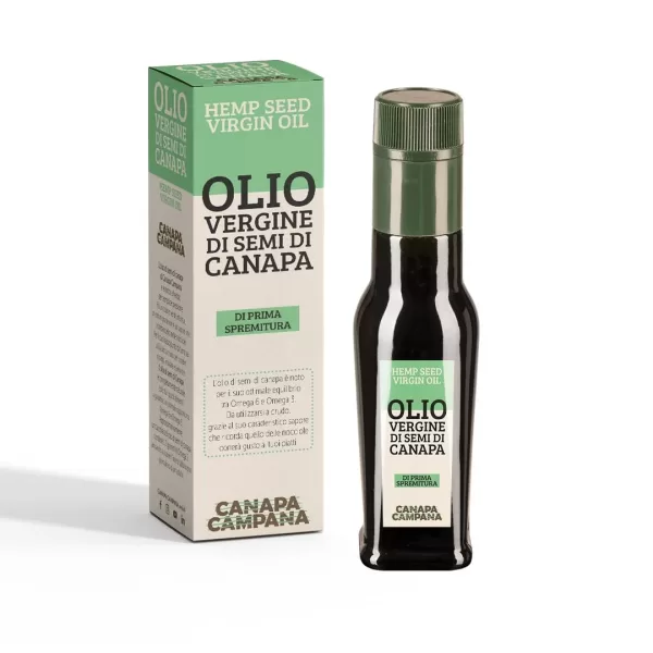 OLIO VERGINE DI SEMI DI CANAPA