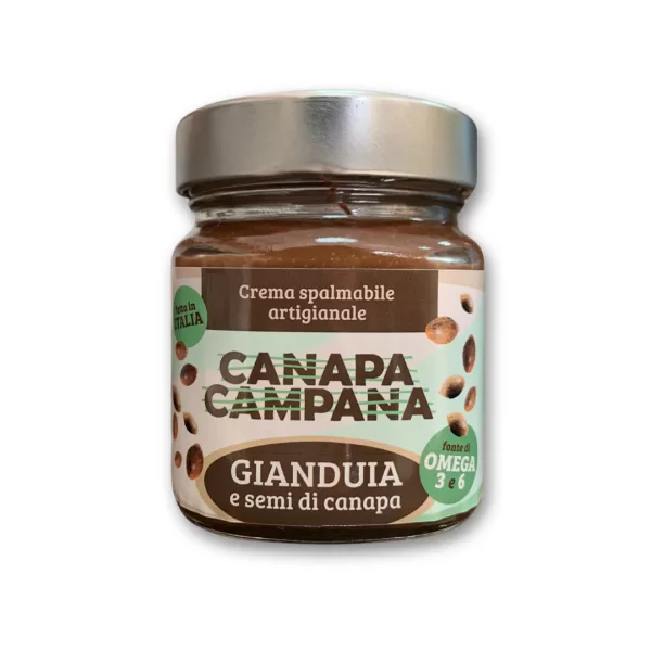 CREMA SPALMABILE NOCCIOLA E CANAPA
