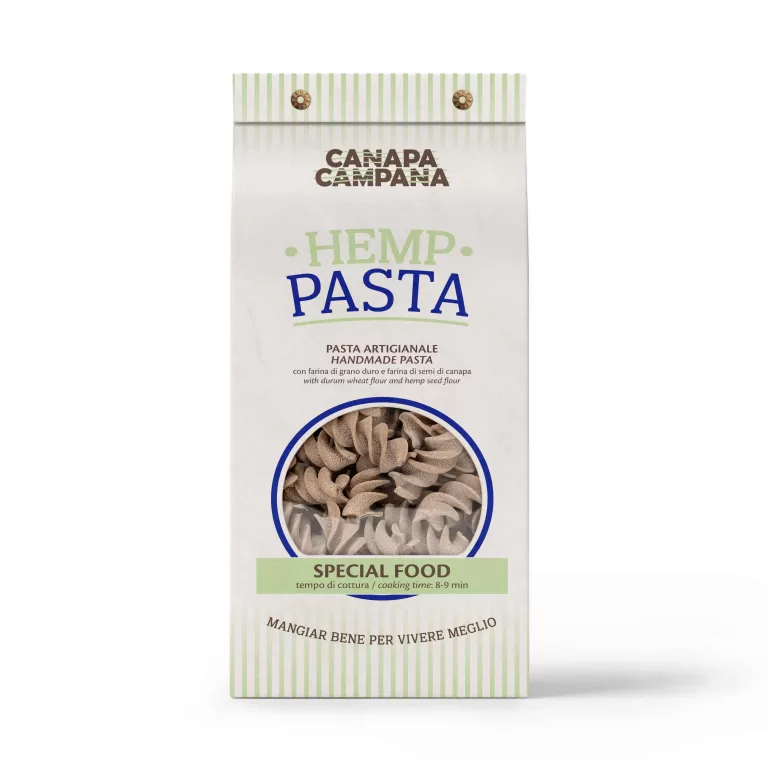fusilloni pasta alla canapa