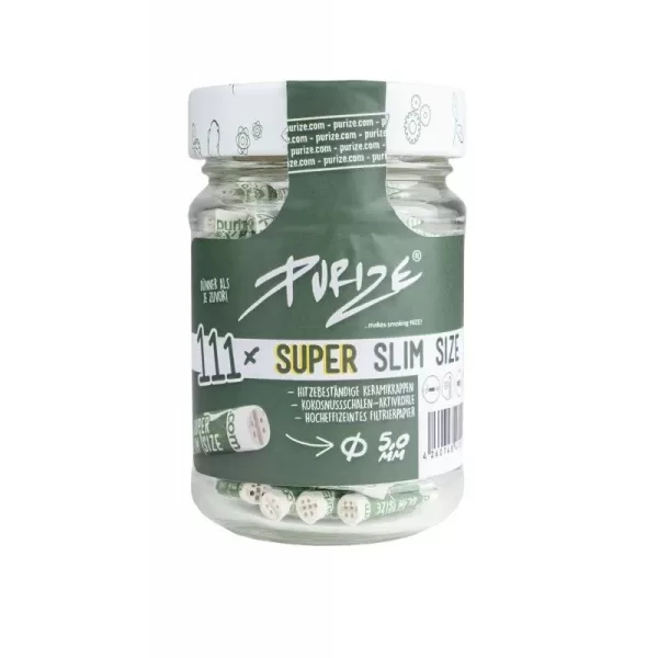 PURIZE - FILTRI AI CARBONI SUPER SLIM 5MM