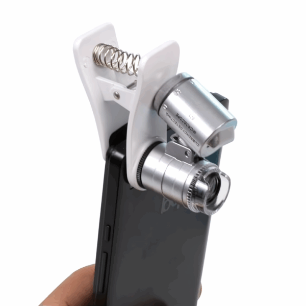 MICROSCOPIO ZOOM 60X CON ATTACCO CELLULARE
