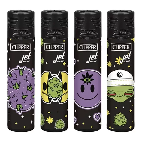 CLIPPER JET FLAME - GALACTIC  WEED COLLEZIONE COMPLETA