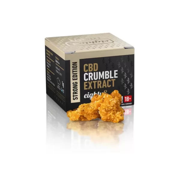EIGHTY8 CBD EXTRACT - CRUMBLE APPLE PIE 86.21% CBD (1g)