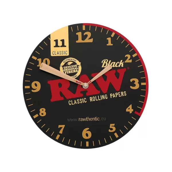 OROLOGIO DA PARETE RAW NERO 30CM