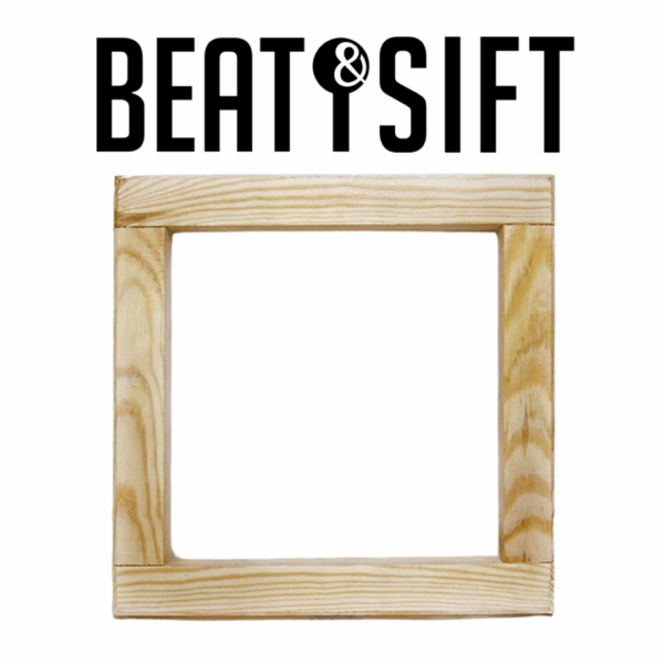 BEAT AND SIFT | SCREEN LEGNO - 36x36CM