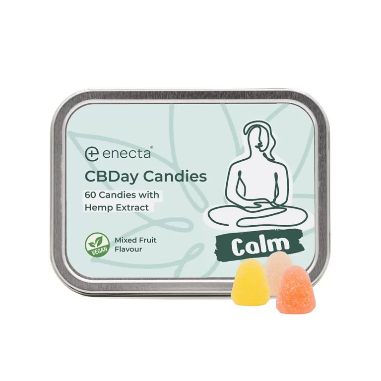ENECTA CBDAY CANDIES &ndash; CARAMELLE AL CBD (60pz.) - acquista online su Hemport