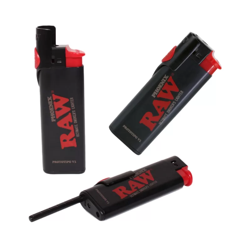 RAW ACCENDINO | FLINT FLIGHTERS V2 - RAW PHOENIX LIGHTER - acquista online su Hemport