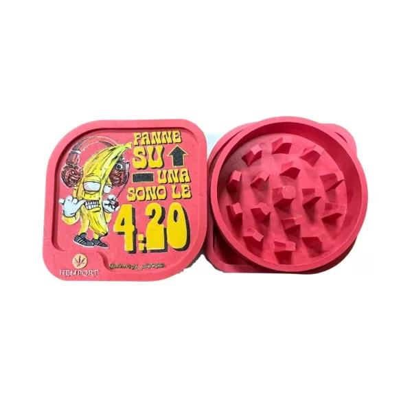 GRINDER 2PZ BIOPLASTICA LIMITED EDITION - FANNE SU UNA 420