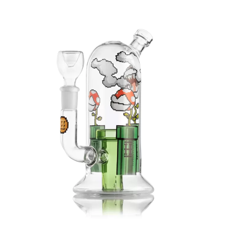 HEMPER | BONG - GAMING FLOWER - 18CM - acquista online su Hemport