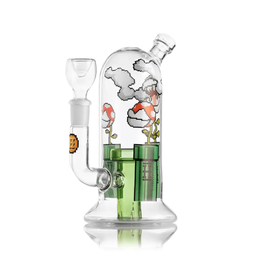 BONG_FLOWER_GAMER HEMPER | BONG - GAMING FLOWER - 18CM - acquista online su Hemport
