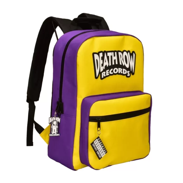 ZAINO DEATH ROW RECORDS | SMELL-PROOF - GIALLO/VIOLA