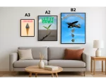 DROP FLOWERS NOT BOMBS - POSTER WATERPROOF - acquista online su Hemport