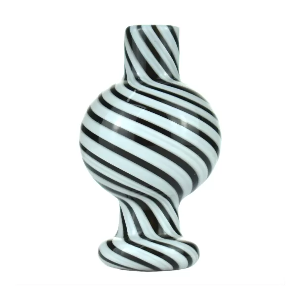 CALVO | STRIPE CARB CAP - WHITE