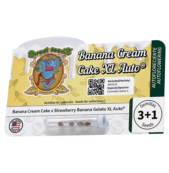 BANANA CREAM CAKE XL AUTO 3+1 | SWEET SEEDS